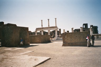 Forum in Pompeji
