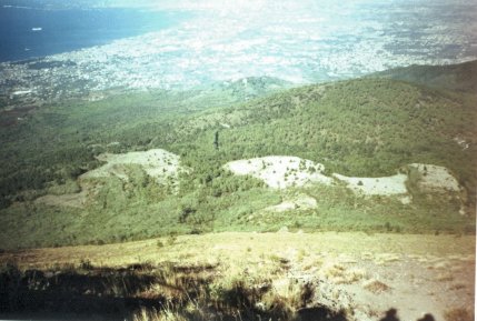 Blick vom Vesuv